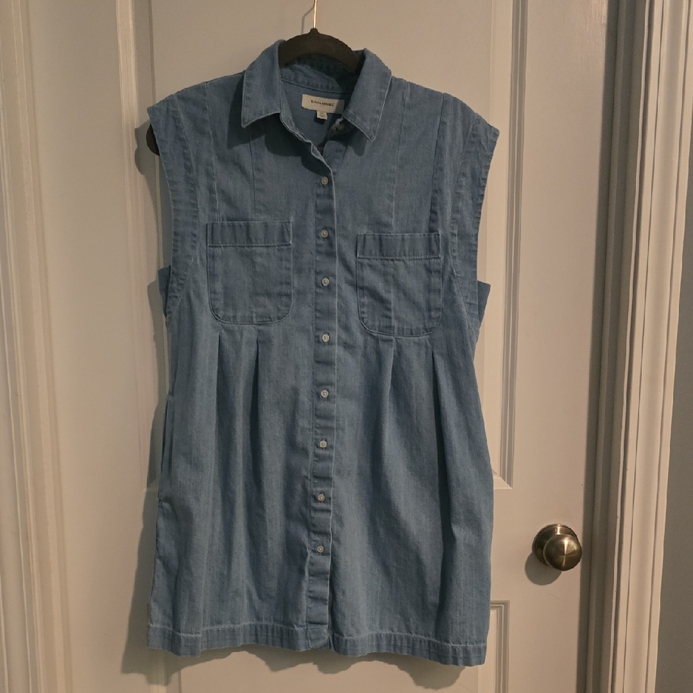 Banana Republic Utility Mini Shirtdress